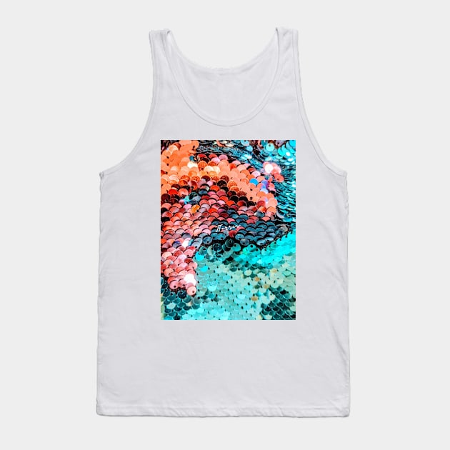 Sequins Tank Top by LibrosBOOKtique